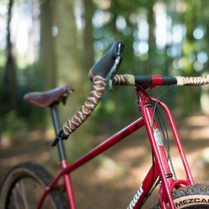 Hand built city store bikes